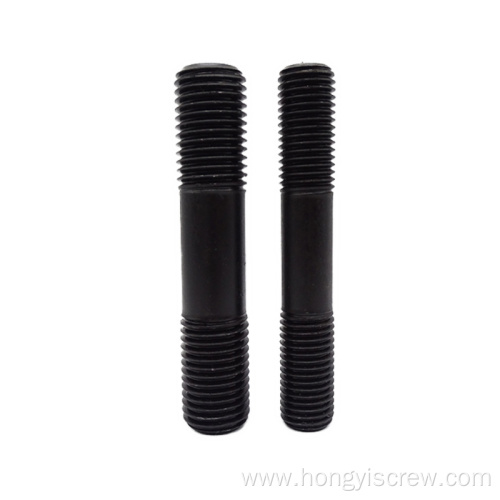 Carbon steel double ended bolt screw threaded studs